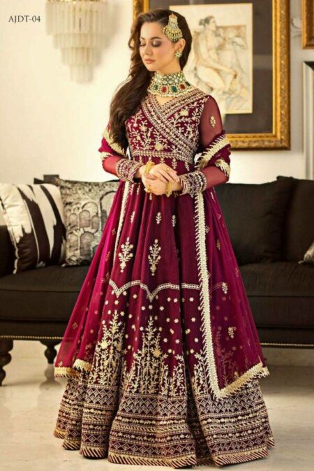 Hania Amir wearing Unstitched Asim Jofa Vasl E Yaar Collection Online